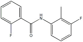 2-Fluoro-N-(3-fluoro-2-Methylphenyl)benzaMide, 97% CAS#: 1283340-25-9