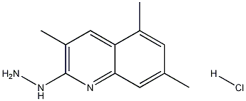 2-Hydrazino-3,5,7-trimethylquinoline hydrochloride CAS#: 1172344-11-4