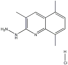 2-Hydrazino-3,5,8-trimethylquinoline hydrochloride CAS#: 1170581-57-3
