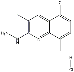 2-Hydrazino-5-chloro-3,8-dimethylquinoline hydrochloride CAS#: 1172770-99-8