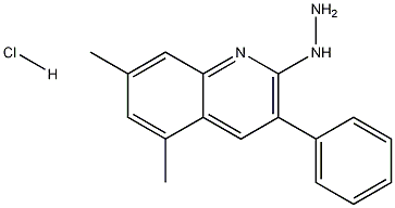 2-Hydrazino-5,7-dimethyl-3-phenylquinoline hydrochloride CAS#: 1172366-52-7