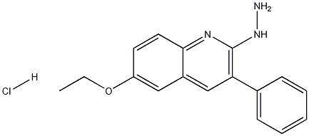 2-Hydrazino-6-ethoxy-3-phenylquinoline hydrochloride CAS#: 1172477-19-8