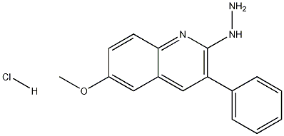 2-Hydrazino-6-methoxy-3-phenylquinoline hydrochloride CAS#: 1170105-50-6
