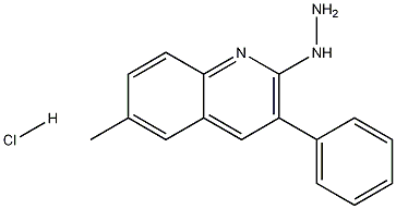 2-Hydrazino-6-methyl-3-phenylquinoline hydrochloride CAS#: 1172876-77-5
