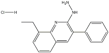 2-Hydrazino-8-ethyl-3-phenylquinoline hydrochloride CAS#: 1172873-57-2
