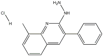 2-Hydrazino-8-methyl-3-phenylquinoline hydrochloride CAS#: 1172400-01-9