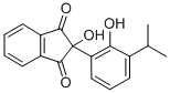 2-Hydroxy-2-(2-hydroxy-3-(1-methylethyl)phenyl)-1H-indene-1,3(2H)-dion e CAS#: 71313-31-0