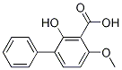 2-Hydroxy-4-Methoxybiphenyl-3-carboxylic acid CAS#: 1215206-20-4