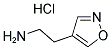 2-ISOXAZOL-4-YL-ETHYLAMINE HCL CAS#: 1187928-51-3