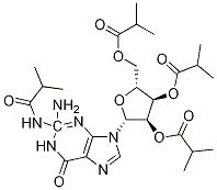 2-IsobutyraMido Guanosine 2',3',5'-Tris(isobutanoate) CAS#: 70337-80-3