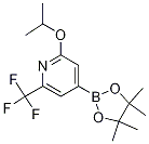 2-Isopropoxy-4-(4,4,5,5-tetramethyl-1,3,2-dioxaborolan-2-yl)-6-(trifluoromethyl)pyridine CAS#: 1256359-31-5