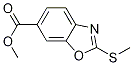 2-METHYLSULFANYL-BENZOOXAZOLE-6-CARBOXYLIC ACID METHYL ESTER CAS#: 1160490-11-8