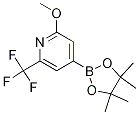 2-Methoxy-4-(4,4,5,5-tetramethyl-1,3,2-dioxaborolan-2-yl)-6-(trifluoromethyl)pyridine CAS#: 1150561-66-2