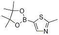 2-Methyl-5-(4,4,5,5-tetramethyl-1,3,2-dioxaborolan-2-yl)-1,3-thiazole CAS#: 1218791-01-5