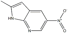 2-Methyl-5-nitro-7-azaind... CAS#: 1190322-73-6