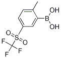 2-Methyl-5-(trifluoromethylsulfonyl)phenylboronic acid CAS#: 1150114-49-0