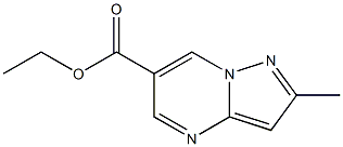 2-Methyl-pyrazolo[1,5-a]pyrimidine-6-carboxylic acid ethyl ester CAS#: 1263061-14-8