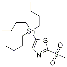 2-(Methylsulfonyl)-5-(tributylstannyl)thiazole CAS#: 1245816-12-9