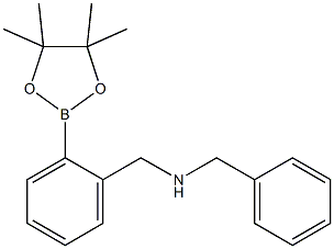 2-(N-Benzylaminomethyl)phenylboronic acid,pinacol CAS#: 1150271-53-6