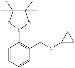 2-(N-Cyclopropylaminomethyl)phenylboronic acid, CAS#: 1150271-52-5