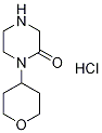 2-Piperazinone, 1-(tetrahydro-2H-pyran-4-yl)-, hydrochloride (1:1) CAS#: 1284244-13-8