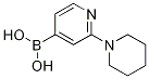 2-(Piperidin-1-yl)pyridin-4-ylboronic acid CAS#: 1256358-82-3