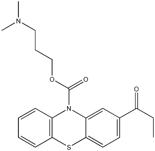 2-Propionyl Phenothiazine N-Carboxylic Acid 3-(Dimethylamino)propyl Ester CAS#: 1195865-71-4