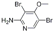 2-PyridinaMine, 3,5-dibroMo-4-Methoxy- CAS#: 1261269-82-2