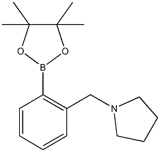 2-(Pyrrolidinomethyl)phenylboronic acid,pinacol ester CAS#: 1150271-49-0