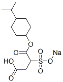 2-(Sodiosulfo)butanedioic acid 1-(1-methylethyl)4-cyclohexyl ester CAS#: 71317-42-5