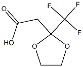 (2-TRIFLUOROMETHYL-1,3DIOXOLAN-2-YL)-ACETIC ACID CAS#: 70976-13-5