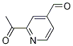 2-acetylisonicotinaldehyde CAS#: 1185152-57-1