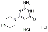 2-amino-6-(1-piperazinyl)-4(3H)-pyrimidinone(SALTDATA: 2HCl 0.1H2O) CAS#: 1158775-43-9