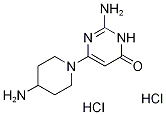 2-amino-6-(4-amino-1-piperidinyl)-4(3H)-pyrimidinone(SALTDATA: 2HCl) CAS#: 1158247-58-5