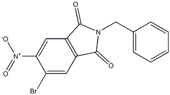 2-benzyl-5-broMo-6-nitroisoindoline-1,3-dione CAS#: 1239879-90-3