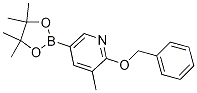 2-(benzyloxy)-3-Methyl-5-(4,4,5,5-tetraMethyl-1,3,2-dioxaborolan-2-yl)pyridine CAS#: 1375302-97-8