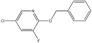 2-(benzyloxy)-5-chloro-3-fluoropyridine CAS#: 1227622-70-9