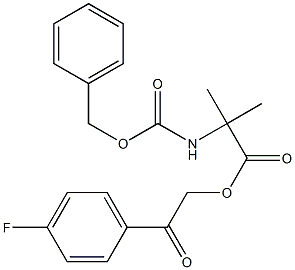 2-benzyloxycarbonylaMino-2-Methylpropionic acid 2-(4-fluorophenyl)-2-oxo-ethyl ester CAS#: 1261118-01-7