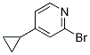 2-broMo-4-cyclopropylpyridine CAS#: 1086381-39-6