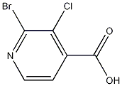 2-bromo-3-chloroisonicotinic acid CAS#: 1214377-39-5