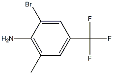 2-bromo-6-methyl-4-(trifluoromethyl)aniline CAS#: 1100212-65-4