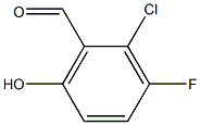 2-chloro-3-fluoro-6-hydroxybenzaldehyde CAS#: 1263378-00-2