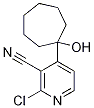 2-chloro-4-(1-hydroxy-cycloheptyl)-nicotinonitrile CAS#: 1226772-18-4