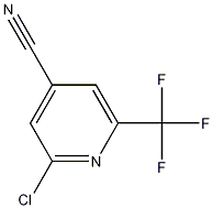2-chloro-6-(trifluoromethyl)isonicotinonitrile CAS#: 1196155-38-0