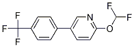 2-(difluoroMethoxy)-5-(4-(trifluoroMethyl)phenyl)pyridine CAS#: 1261564-51-5
