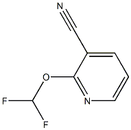 2-(difluoroMethoxy)nicotinonitrile CAS#: 1214388-53-0