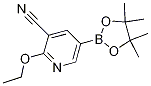 2-ethoxy-5-(4,4,5,5-tetramethyl-1,3,2-dioxaborolan-2-yl)pyridine-3-carbonitrile CAS#: 1218791-35-5
