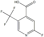 2-fluoro-5-(trifluoromethyl)isonicotinic acid CAS#: 1227574-99-3