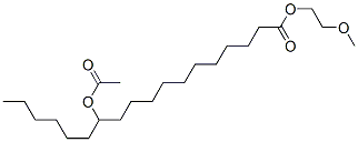 2-methoxyethyl 12-(acetoxy)octadecanoate CAS#: 70703-47-8