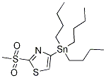 2-(methylsulfonyl)-4-(tributylstannyl)thiazole CAS#: 1245816-14-1